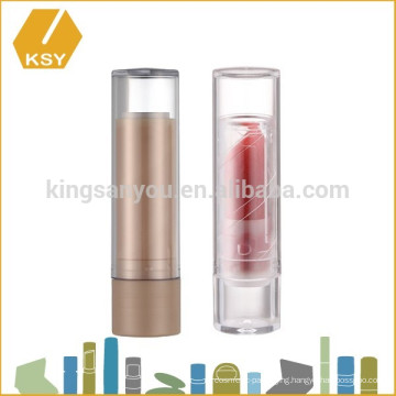 Empty cosmetic container cheap injection plastic lipstick mould